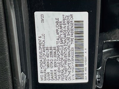 2024 Honda Accord EX