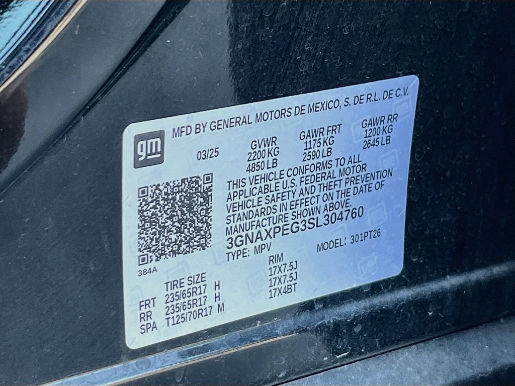 2025 Chevrolet Equinox LT