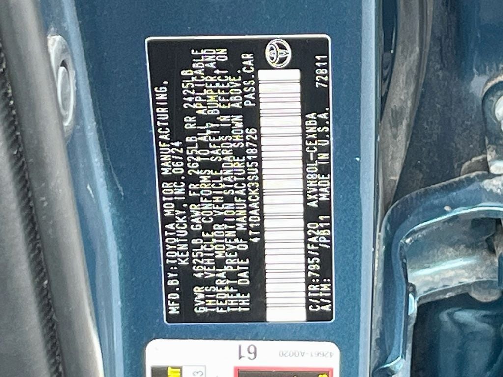 2025 Toyota Camry LE