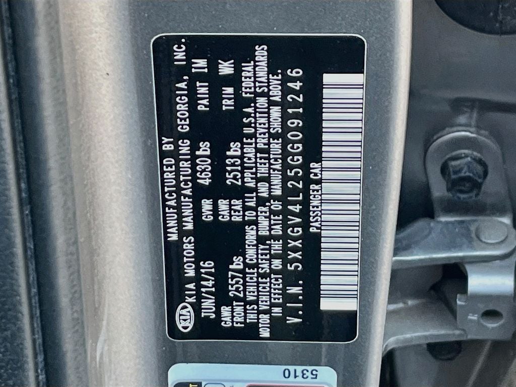 2016 Kia Optima SXL Turbo