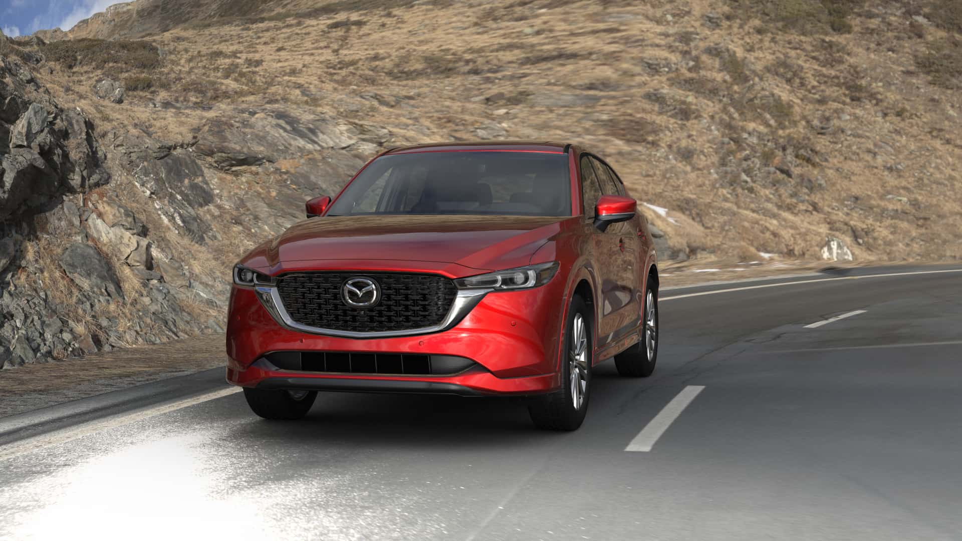 2022 Mazda CX-5 2.5 Turbo Signature Soul Red Crystal Metallic | Jim Shorkey Mazda in Gainesville GA