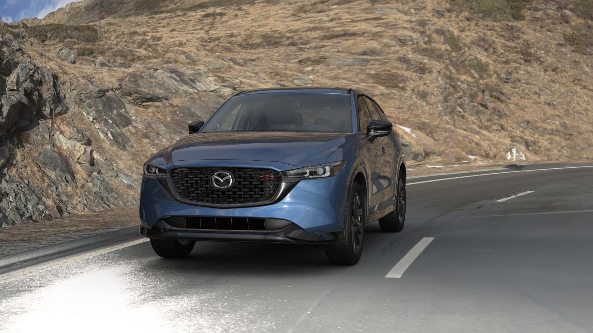 2022 Mazda CX-5 2.5 Turbo Eternal Blue Mica | Jim Shorkey Mazda in Gainesville GA