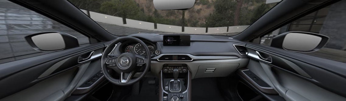 2022 Mazda CX-9 Signature Interior Parchment Nappa Leather | Jim Shorkey Mazda in Gainesville GA