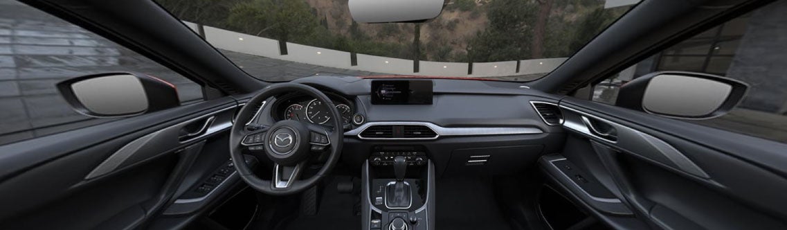 2022 Mazda CX-9 Grand Touring Interior Black Leather | Jim Shorkey Mazda in Gainesville GA