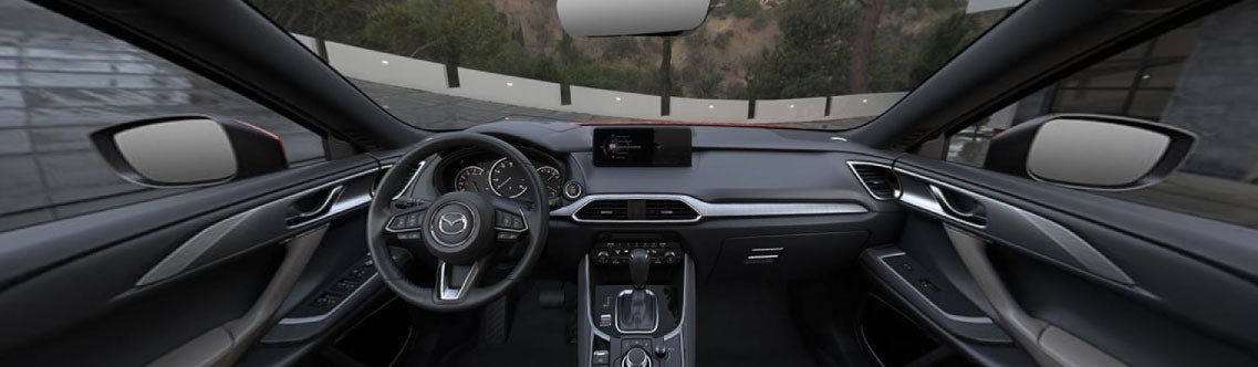 2022 Mazda CX-9 Grand Touring Interior Sand Leather | Jim Shorkey Mazda in Gainesville GA