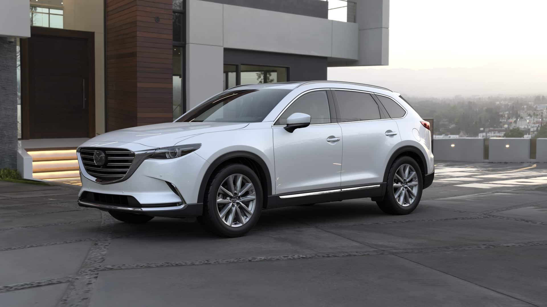 2022 Mazda CX-9 Grand Touring Snowflake White Pearl Mica | Jim Shorkey Mazda in Gainesville GA