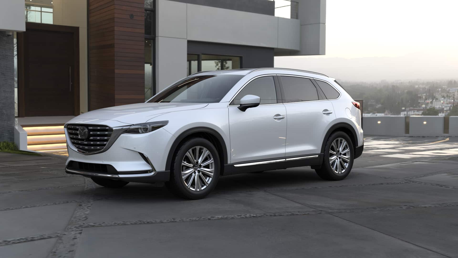 2022 Mazda CX-9 Signature Plus Snowflake White Pearl Mica | Jim Shorkey Mazda in Gainesville GA