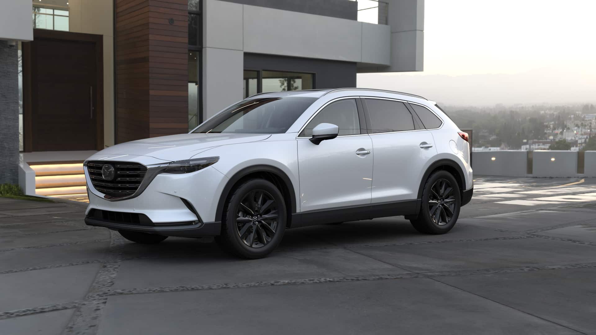 2022 Mazda CX-9 Touring Plus Snowflake White Pearl Mica | Jim Shorkey Mazda in Gainesville GA
