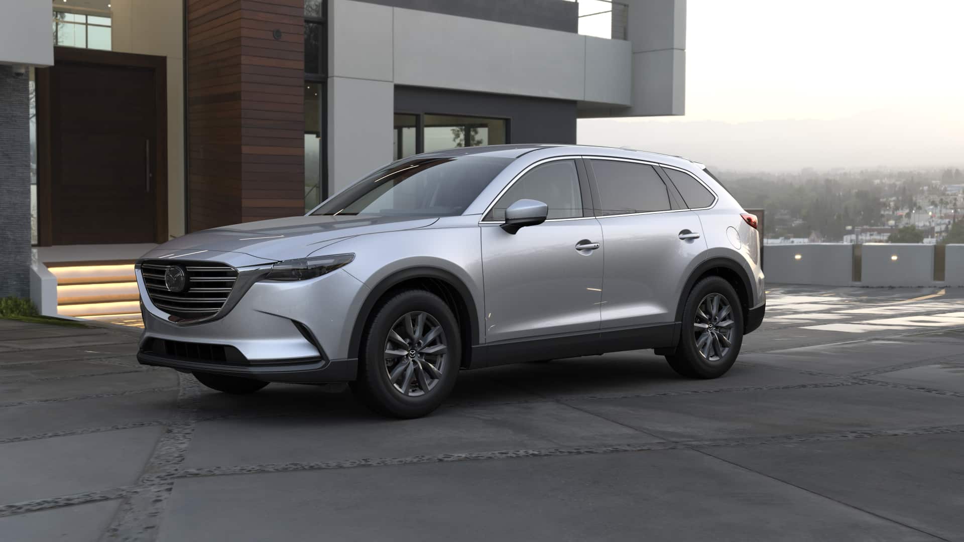 2022 Mazda CX-9 Touring Sonic Silver Metallic | Jim Shorkey Mazda in Gainesville GA