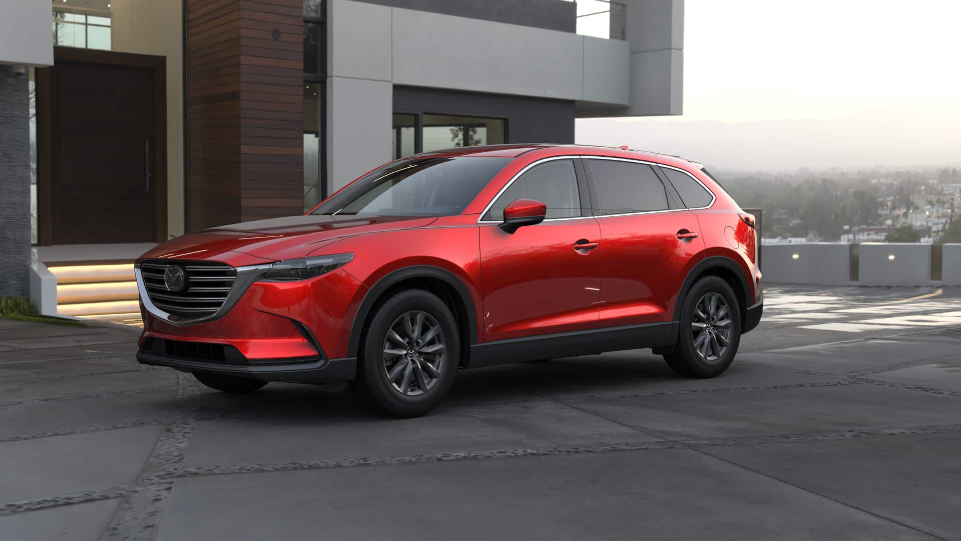 2022 Mazda CX-9 Touring Soul Red Crystal Metallic | Jim Shorkey Mazda in Gainesville GA