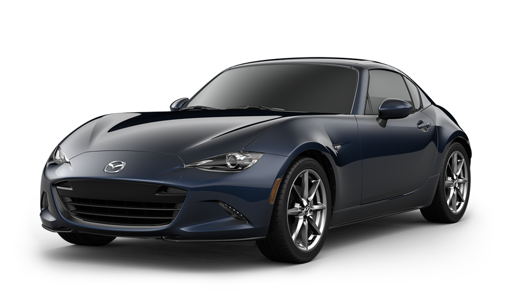 2022 Mazda MX5 Miata RF Grand Touring Deep Crystal Blue Mica | Jim Shorkey Mazda in Gainesville GA