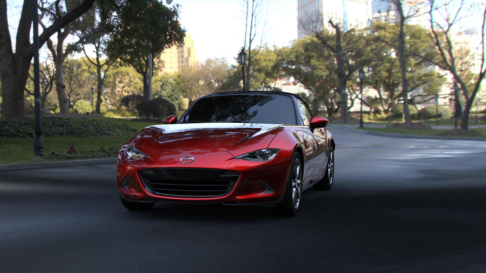 2022 Mazda MX5 Miata Grand Touring Soul Red Crystal Metallic | Jim Shorkey Mazda in Gainesville GA