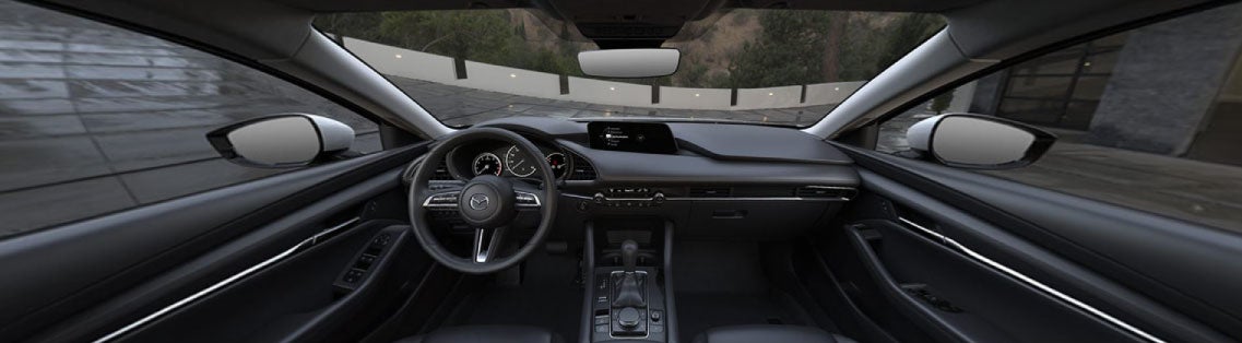 2022 Mazda3 Sedan Prefferd Interior Black Leatherette | Jim Shorkey Mazda in Gainesville GA