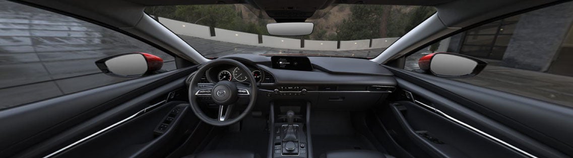 2022 Mazda3 Sedan Premium Interior Black Leather | Jim Shorkey Mazda in Gainesville GA