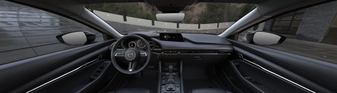 2022 Mazda3 Sedan Select Interior Black Leatherette | Jim Shorkey Mazda in Gainesville GA