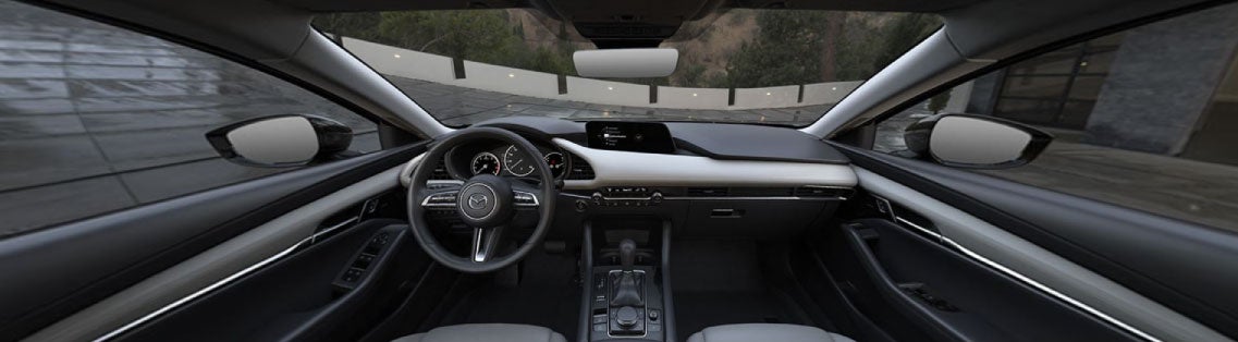 2022 Mazda3 Sedan 2.5 Turbo Premium Plus Interior White Leather | Jim Shorkey Mazda in Gainesville GA