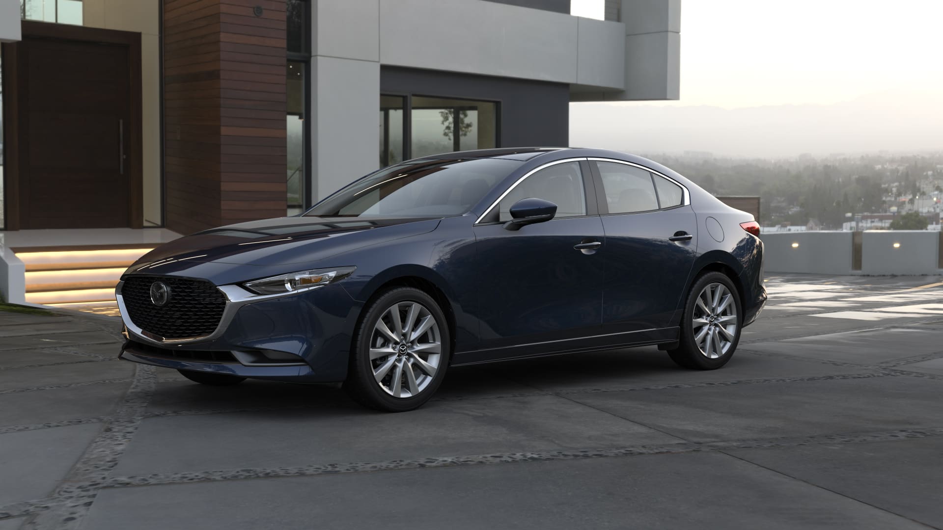 2022 Mazda3 Select Deep Crystal Blue Mica | Jim Shorkey Mazda in Gainesville GA