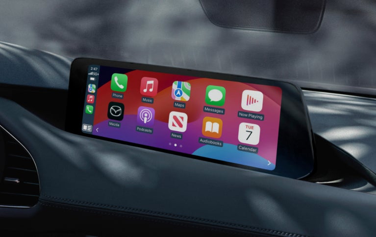 2025 Mazda 3 Sedan -Apple CarPlay Integration Feature | Jim Shorkey Mazda in Gainesville GA