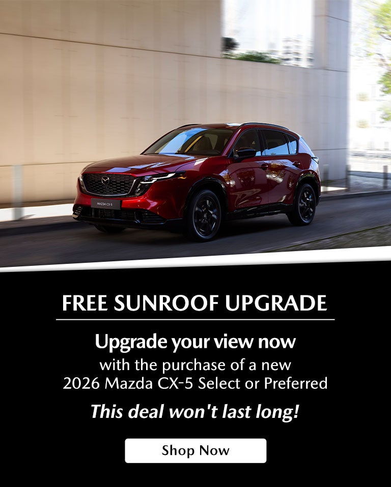 Free Sunroof Upgrade